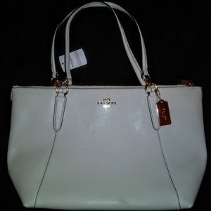 New Coach F57526 Crossgrain Ava Zip Tote Handbag i